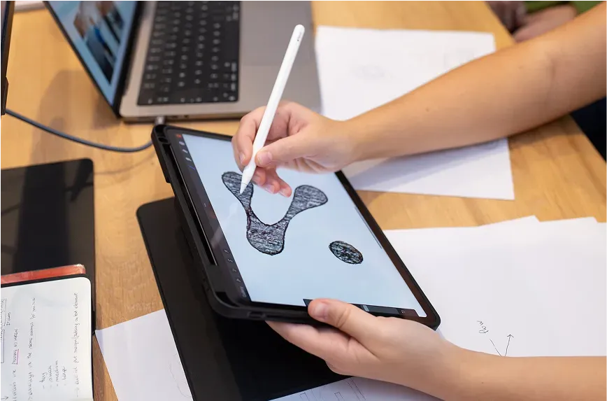 Logo sketching