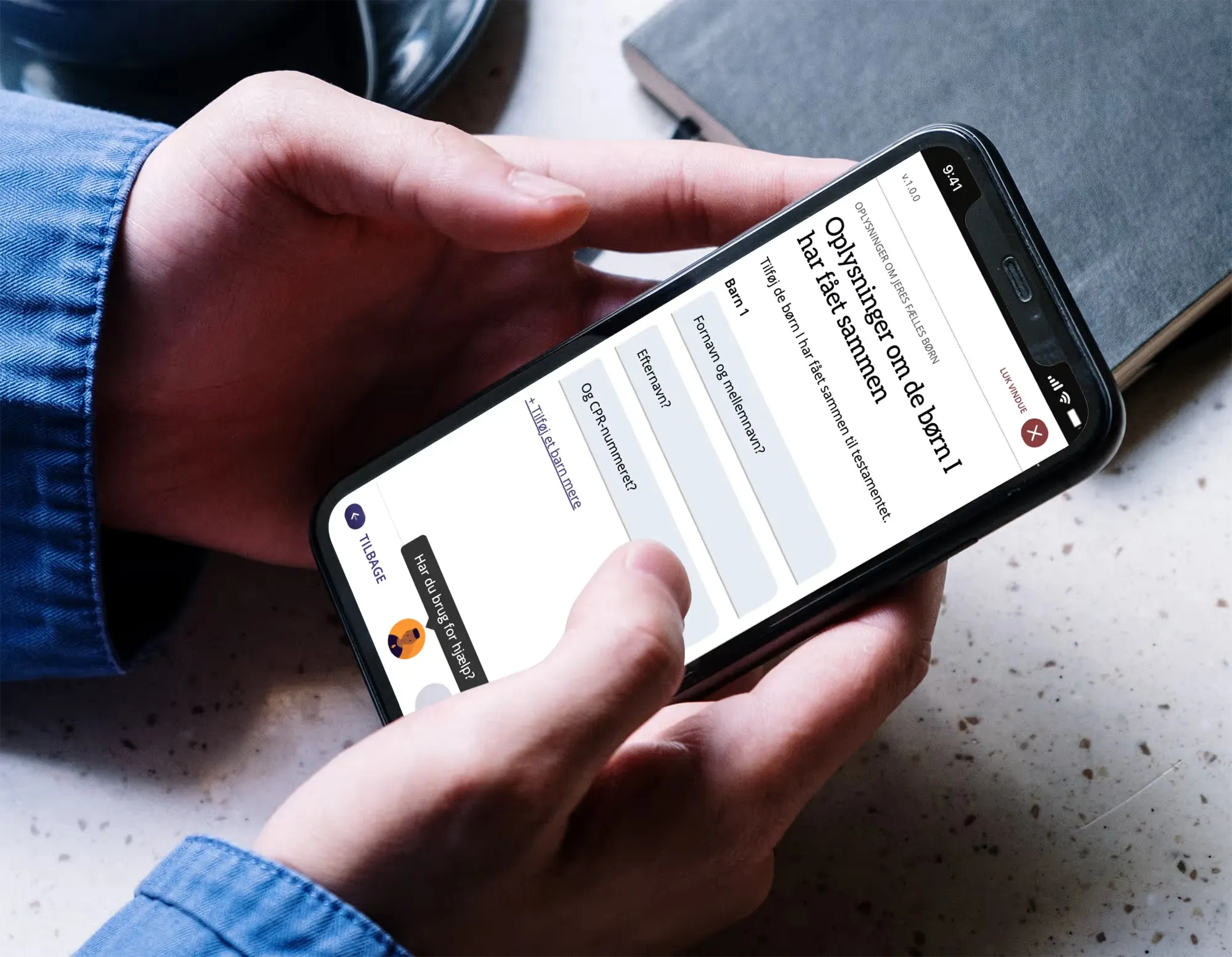 The will generator on a phone